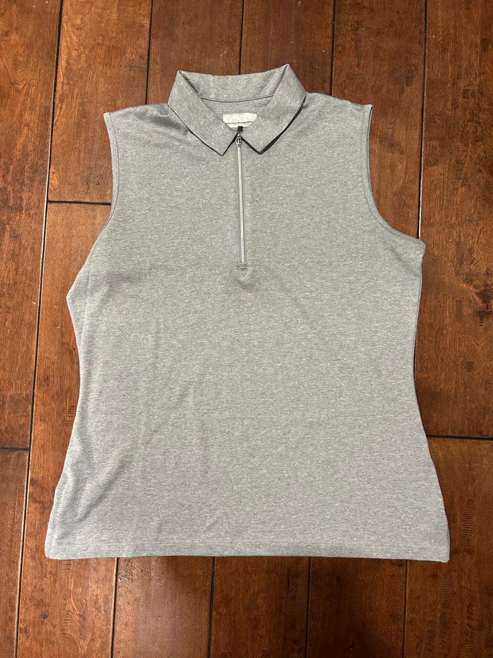 Callaway Sleeveless Collared Tank, Large